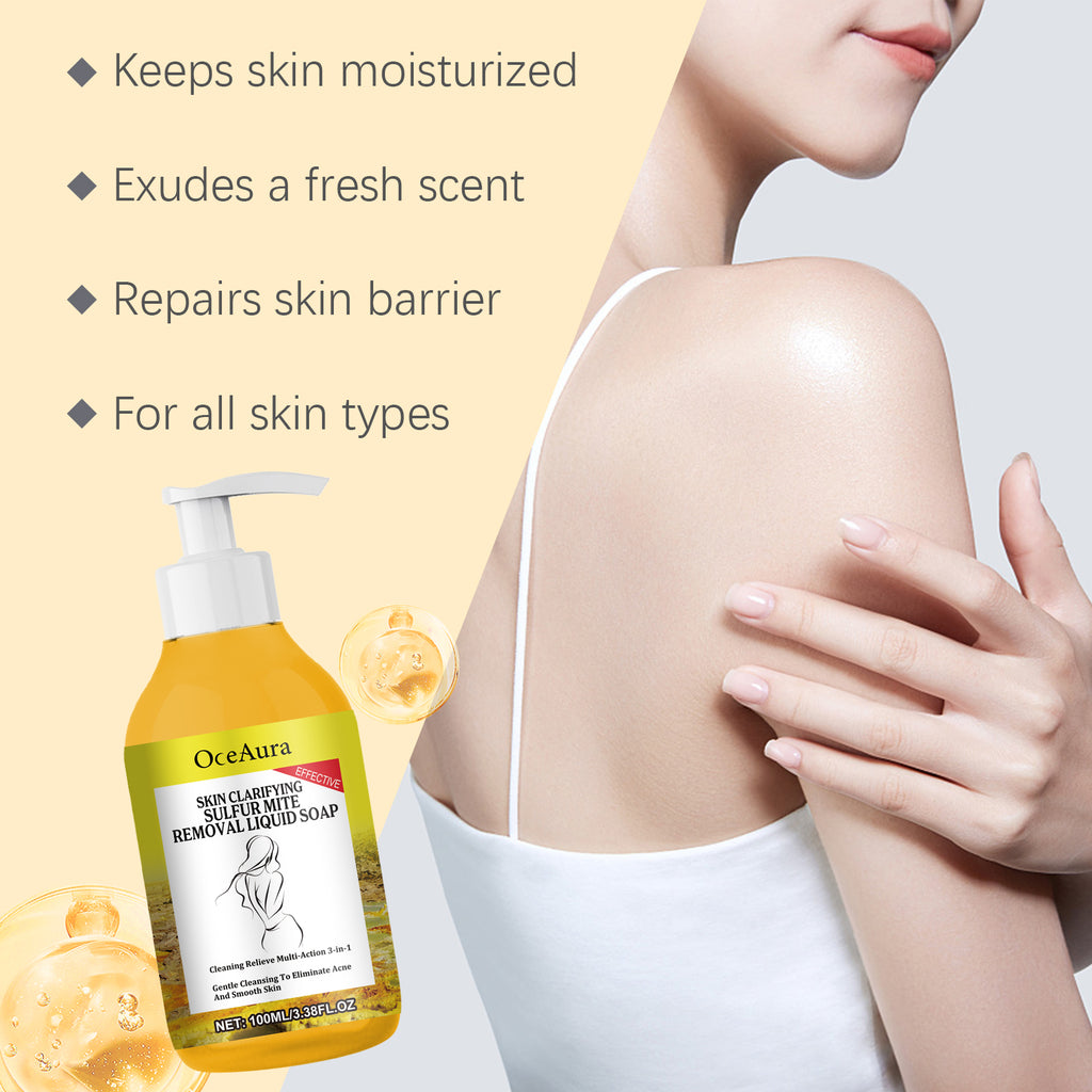 Body Cleansing Shower Gel Gently Cleanses The Body, Moisturizes And Moisturizes The Skin