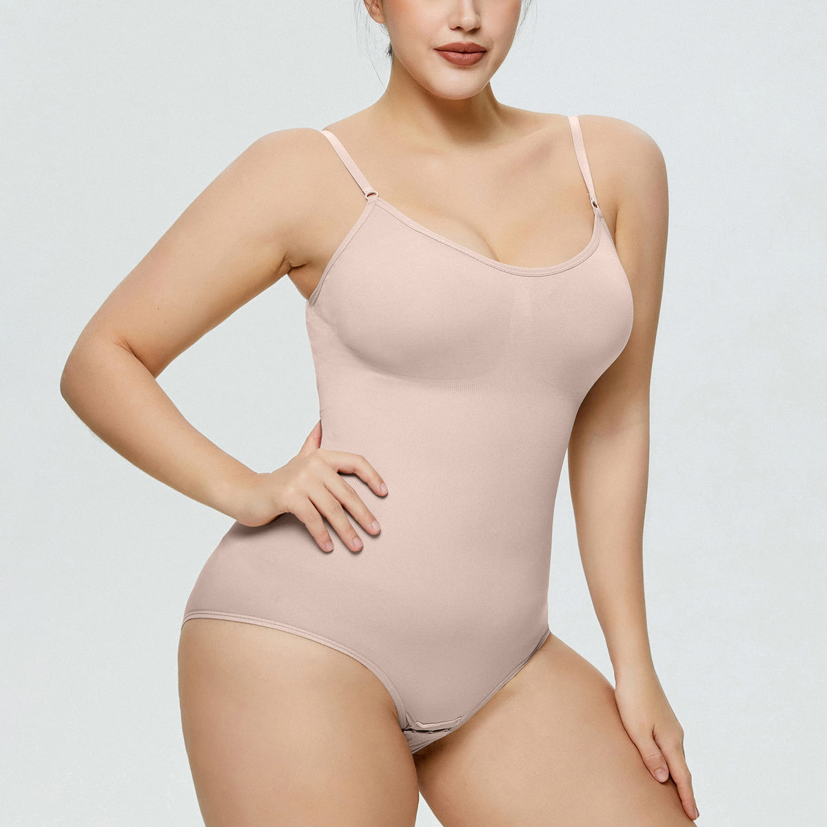 Plus Size Women's Shapewear Bustier Underwear Slimming Body Postpartum Waist Trainer Abdominal Shaping Bodysuit