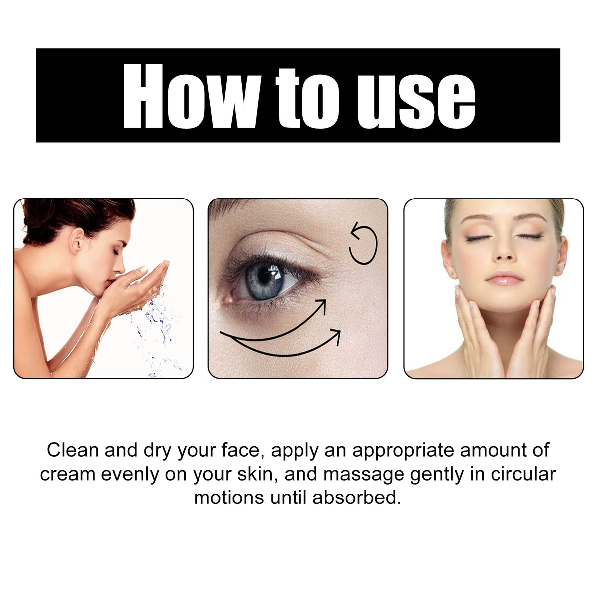 EELHOE Instant Tighten & Lift Cream, Hydrating, Moisturizing, Brightening, Firming, And Moisturizing Facial Skin