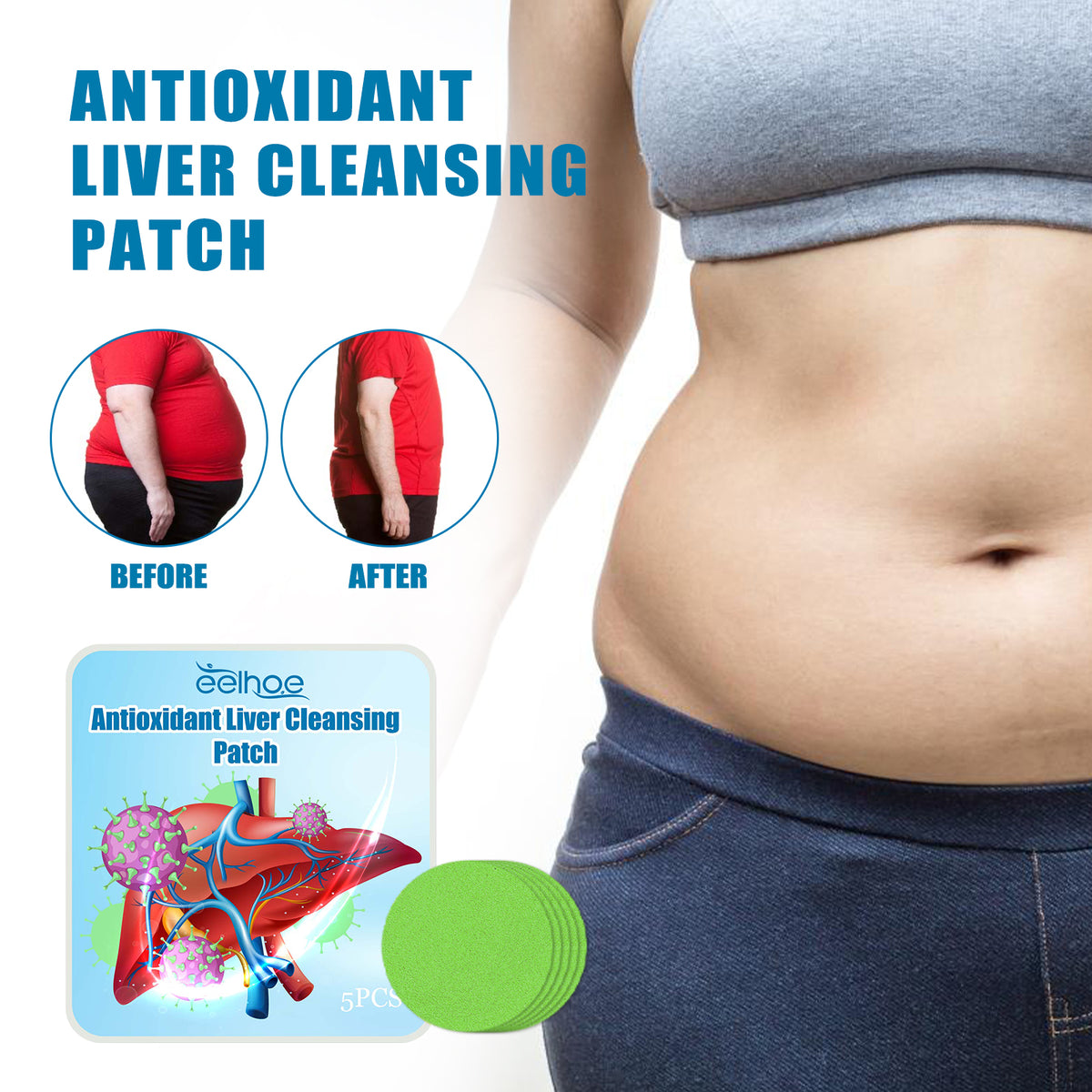Body Cleaning Patch For Body Shaping, Firming And Firming Tummy Bulge, Body Shaping And Acupoint Care Patch