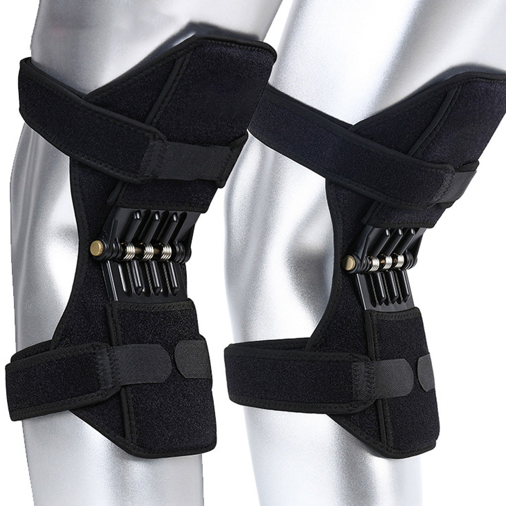 Breathable Non-slip Lift Joint Support Knee Pads Powerful Rebound Spring Force Knee Booster