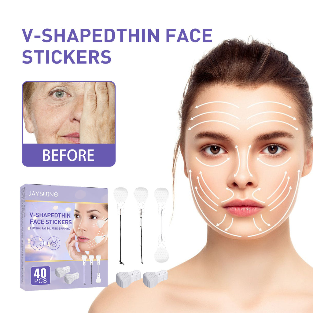 Jaysuing V-Shaped Face Lifter To Fade Fine Lines Face Shaper Lift And Firm Skin Melon Seed Face