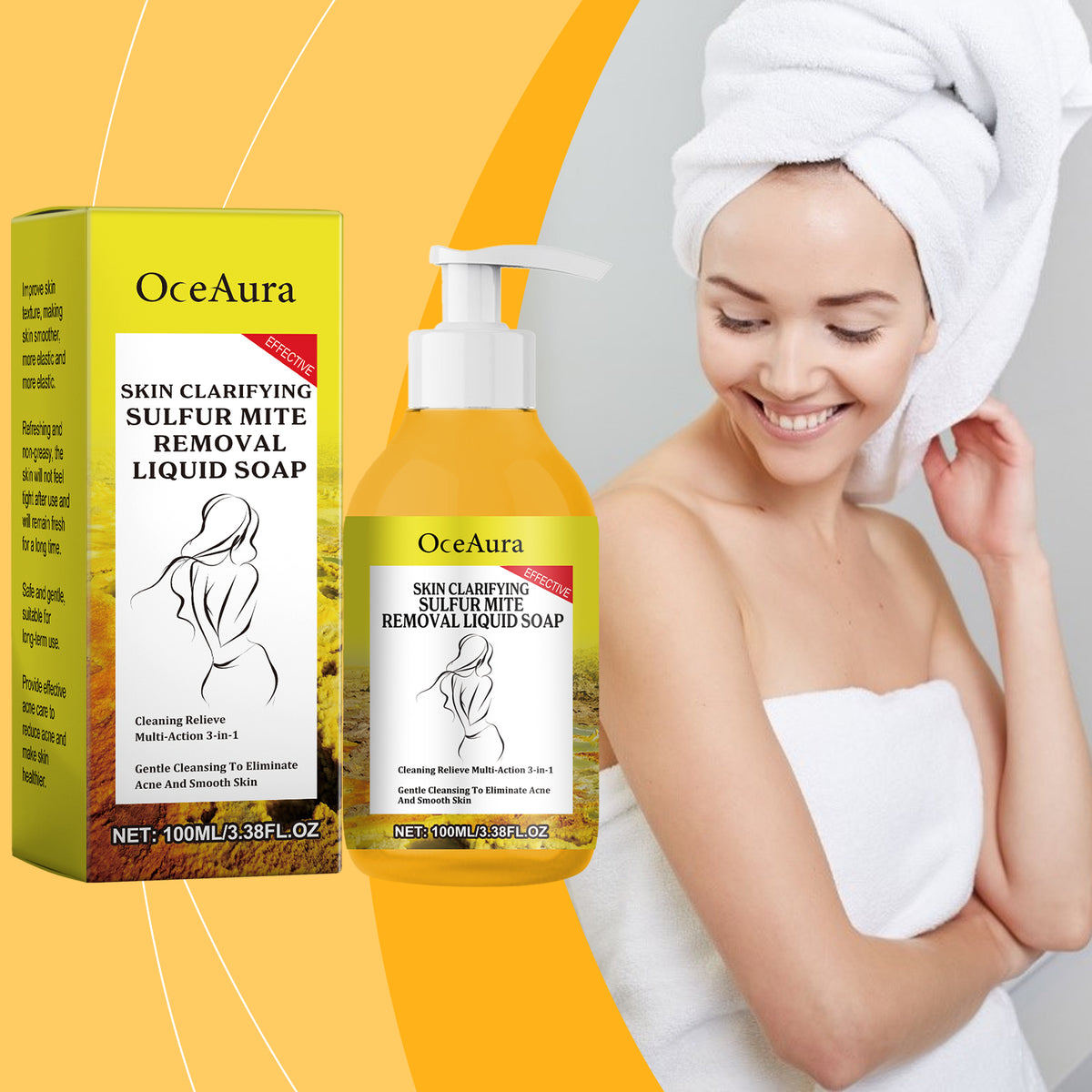 Body Cleansing Shower Gel Gently Cleanses The Body, Moisturizes And Moisturizes The Skin