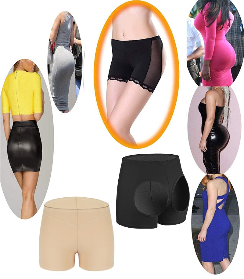 NINGMI Seamless Waist Trainer Hot Pants Control Panties Sexy Butt Lifter Brief for Women Wedding Girdle Pant Body Shapers Short