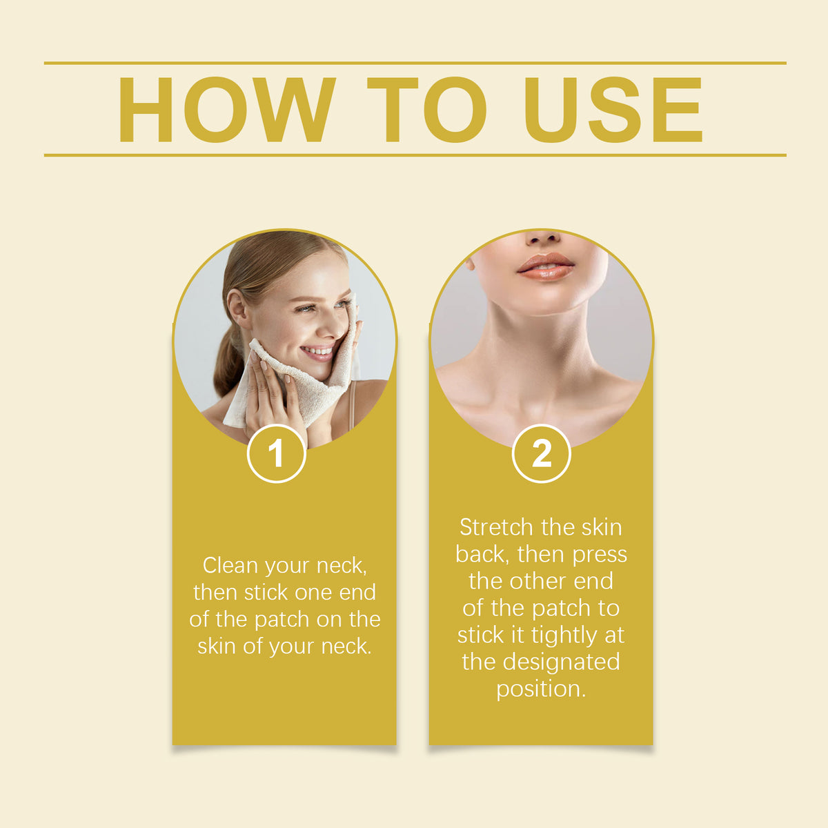 EELHOE Neck Firming Patch Moisturizes Neck And Reduces Neck Lines Daily Moisturizing Lift Patch