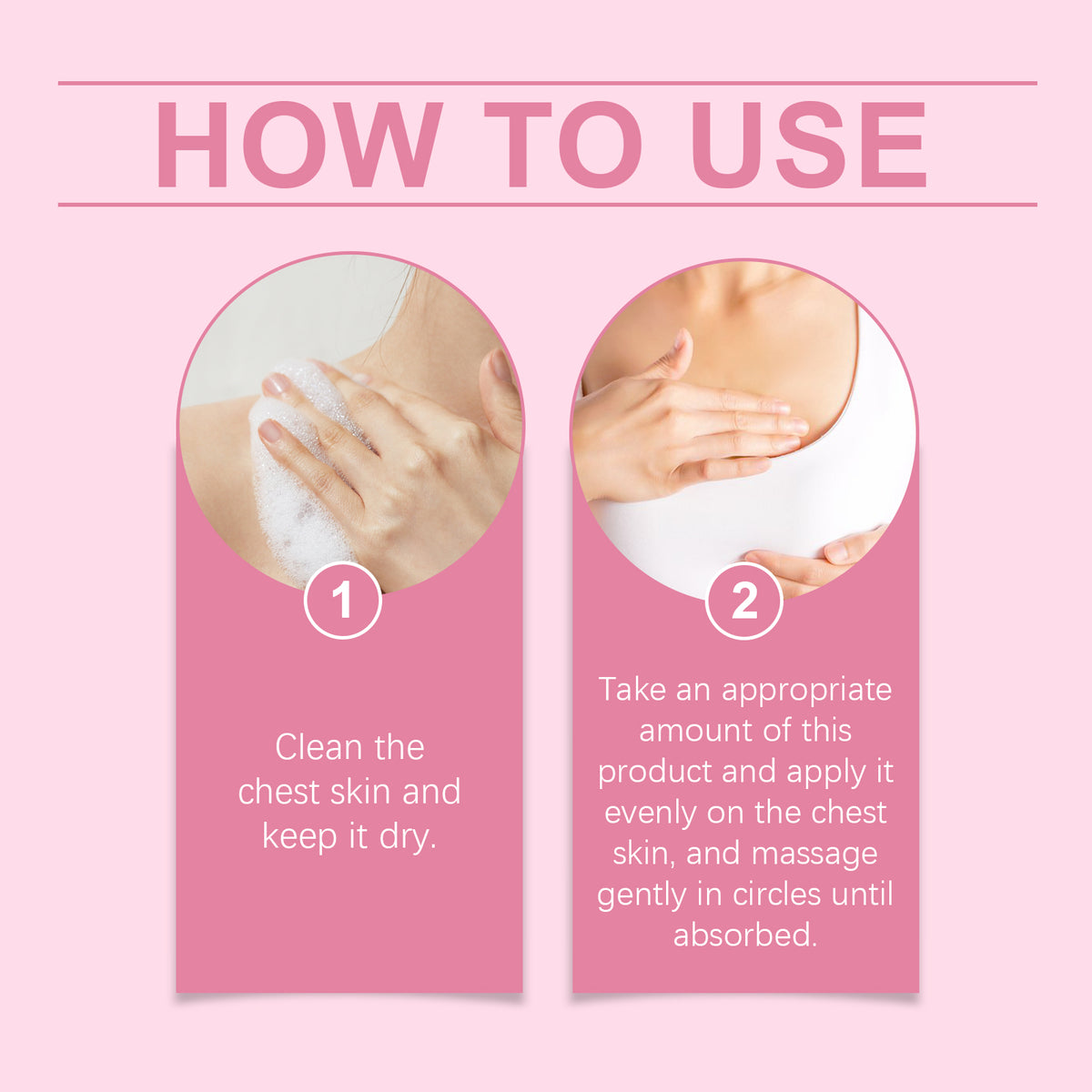 OceAura Breast Care Cream Plump And Nourish Breast Skin Lift Line Elastic Massage Treatment Cream