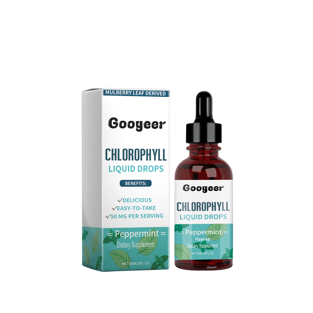 Chlorophyll Liquid Drops, Improve The Bad Breath Odor Beautiful Body Shape Body Improve The Body Energy